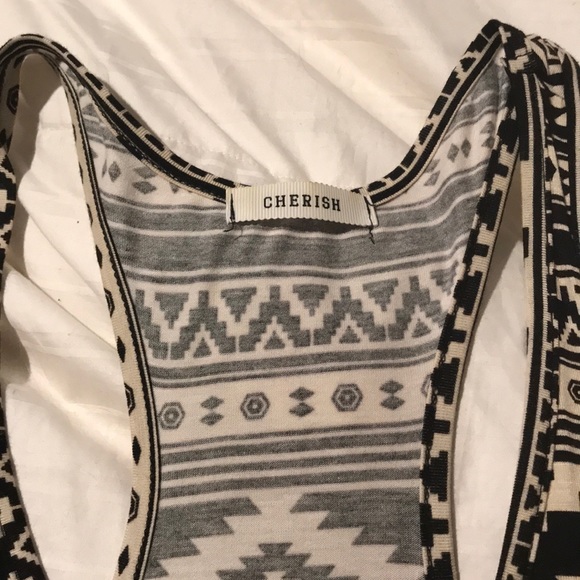 Aztec Print Racerback Tank - Picture 2 of 4